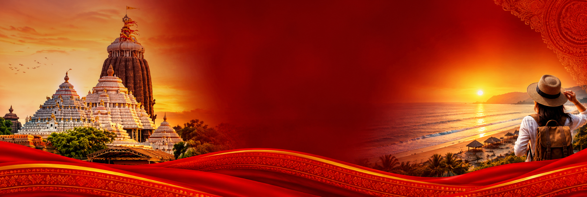 Utkarsh Odisha Travel and Stay Banner